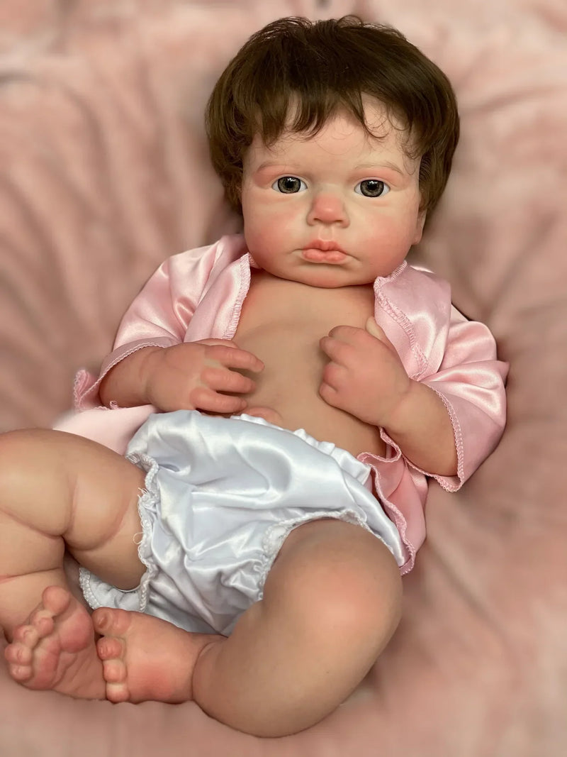 Bebê Reborn Hiper Realista Safira