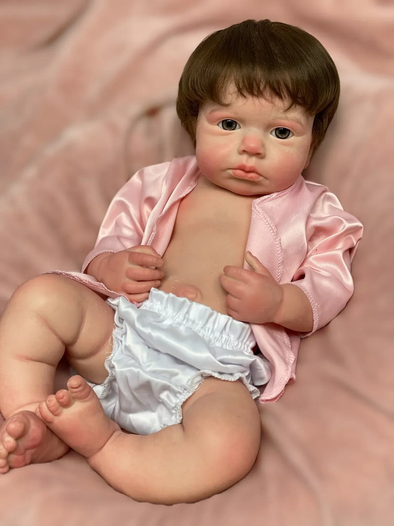 Bebê Reborn Hiper Realista Safira