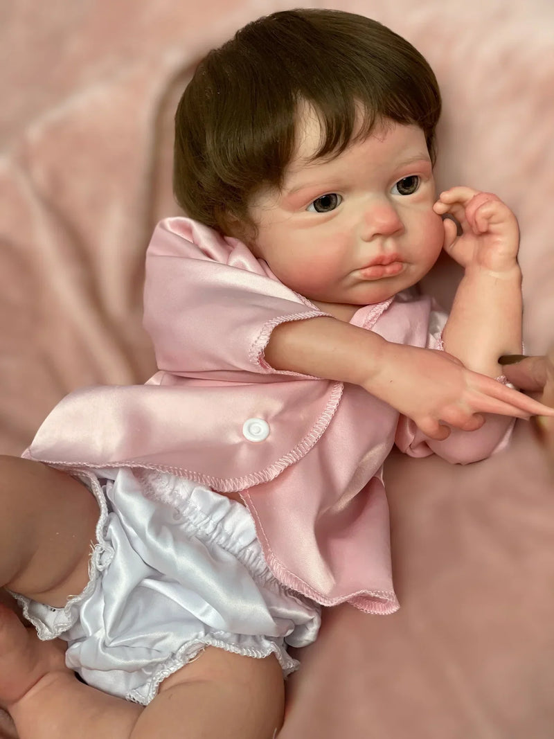 Bebê Reborn Hiper Realista Safira