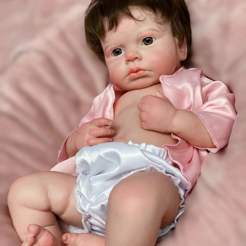 Bebê Reborn Hiper Realista Safira