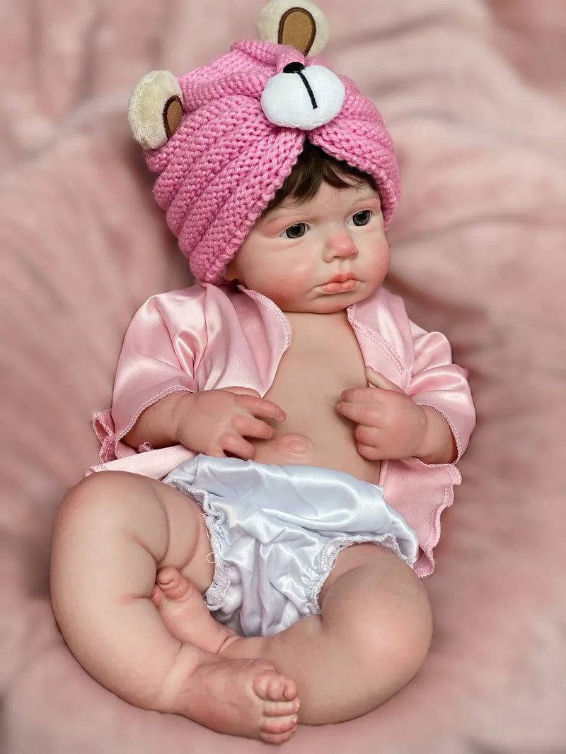Bebê Reborn Hiper Realista Safira