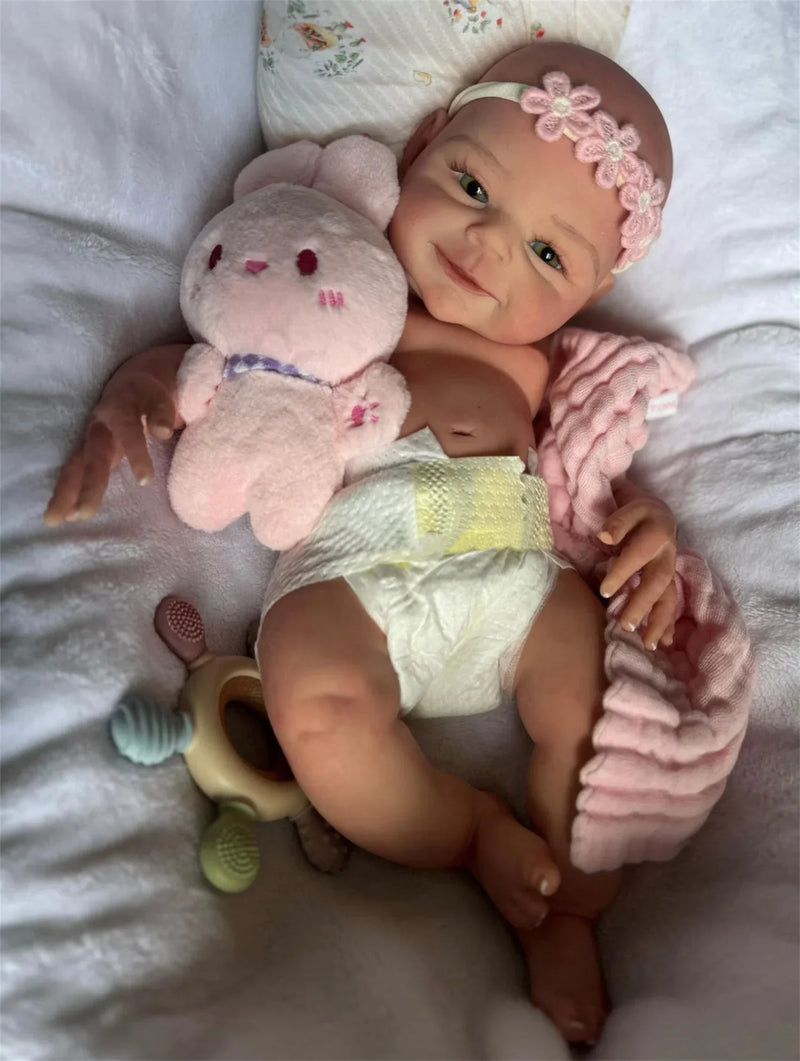 Bebê Reborn Hiper Realista Rubi