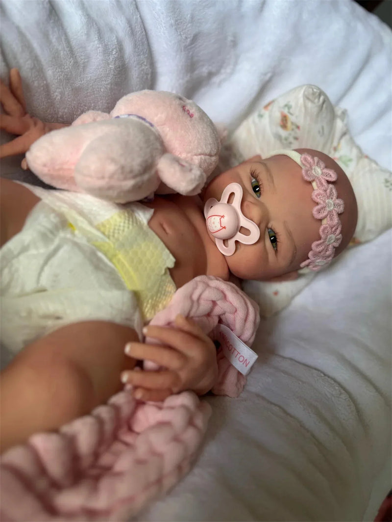 Bebê Reborn Hiper Realista Rubi