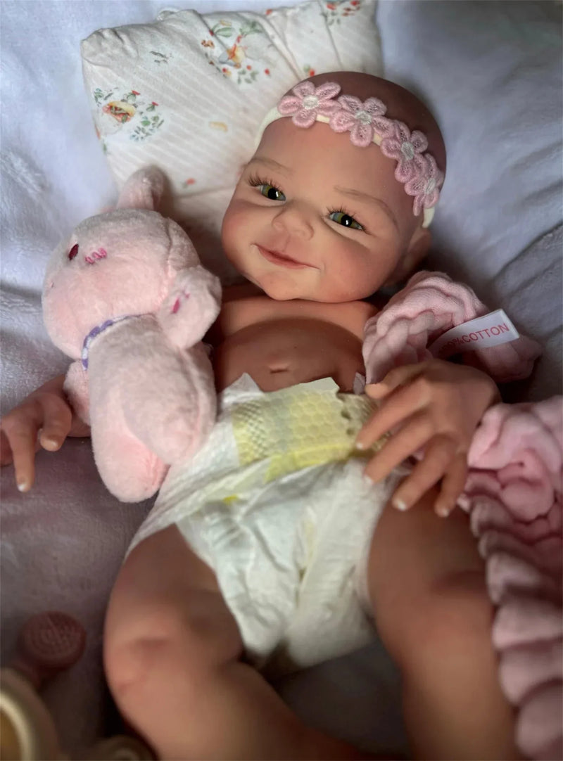 Bebê Reborn Hiper Realista Rubi
