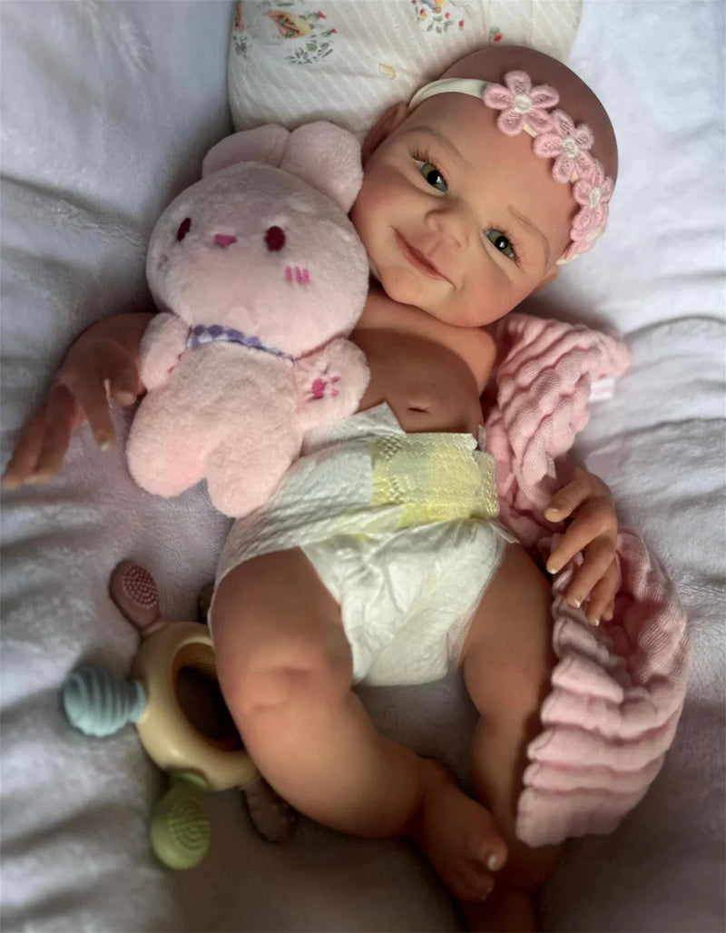 Bebê Reborn Hiper Realista Rubi