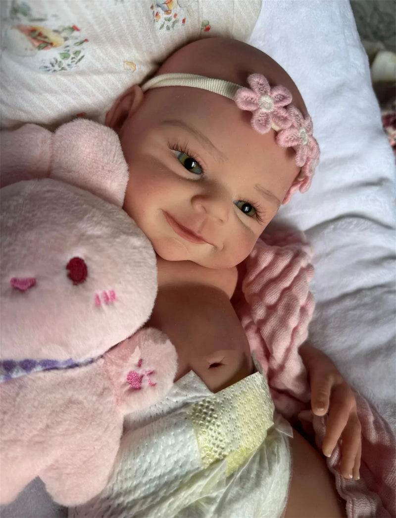 Bebê Reborn Hiper Realista Rubi