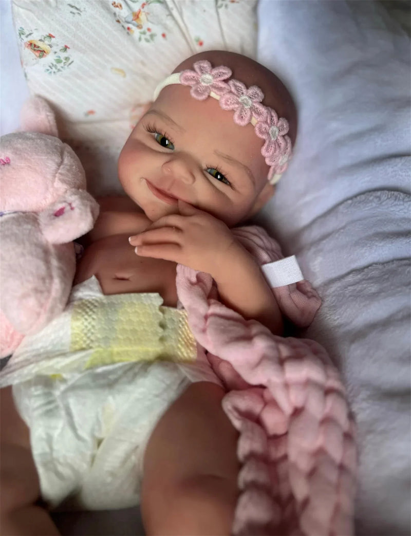Bebê Reborn Hiper Realista Rubi