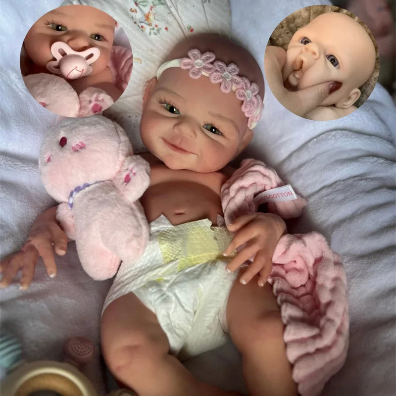 Bebê Reborn Hiper Realista Rubi