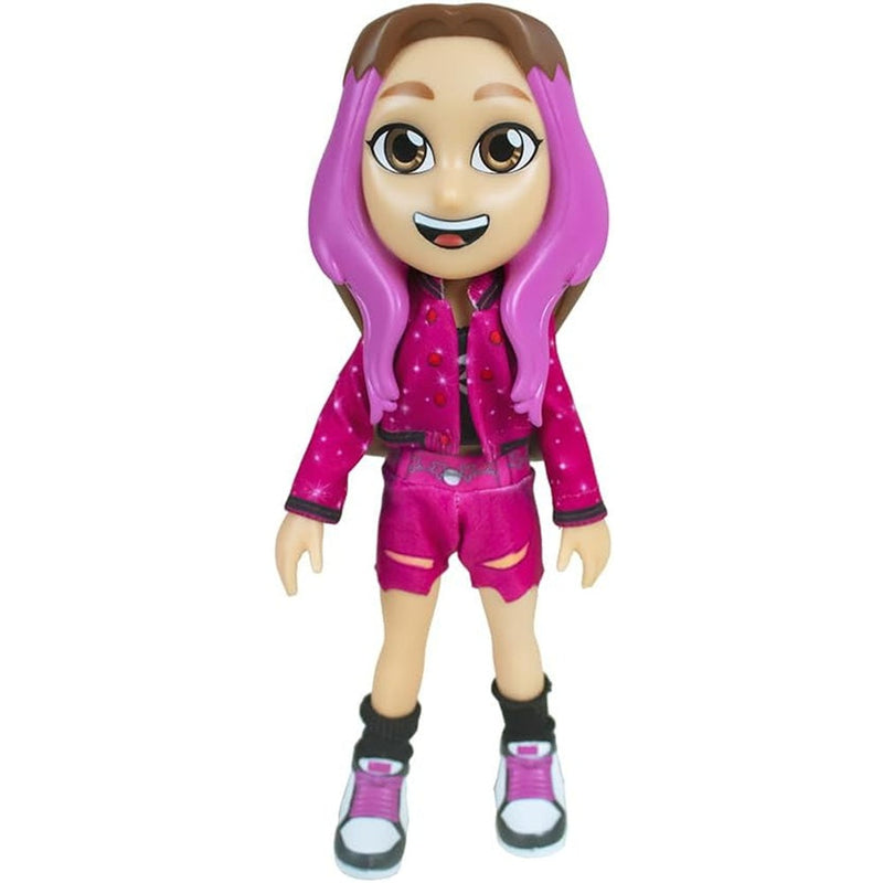 Boneca Emilly Vick Dos Rosa Youtuber Vinil 25cm