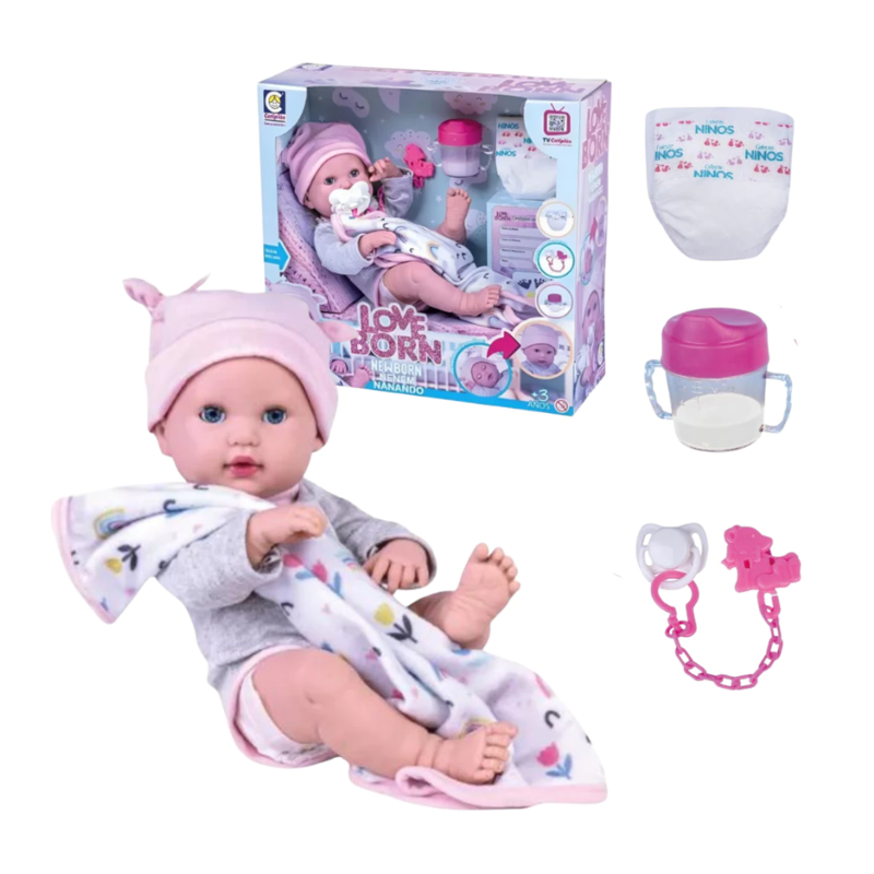 Boneca Love Born Nenem Nanando