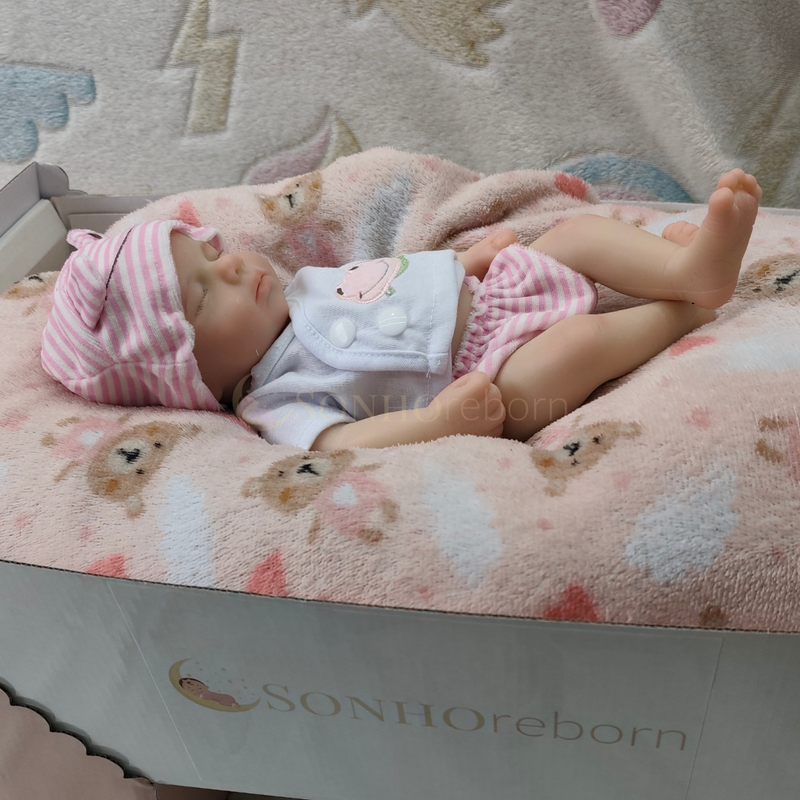 Bebê Reborn Hiper Realista Catarina