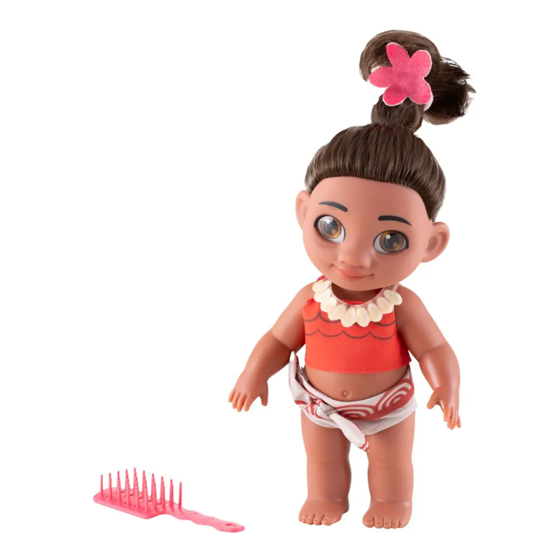 Boneca Moana Baby com Pente