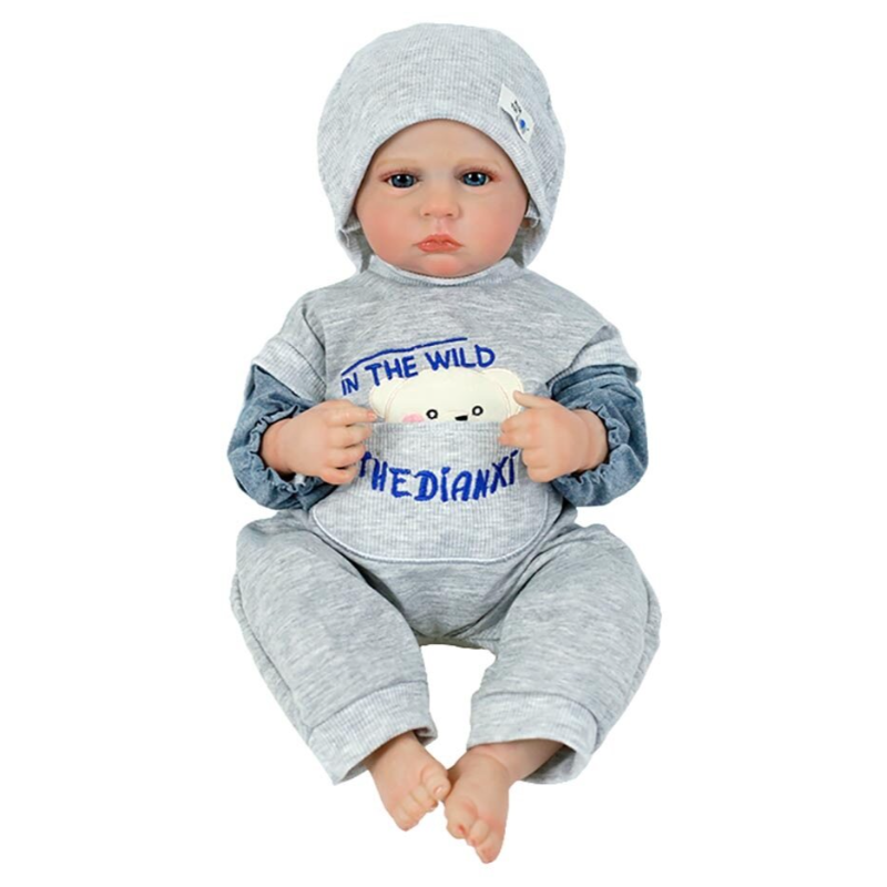 Boneca Bebê Reborn Laura Baby Oliver