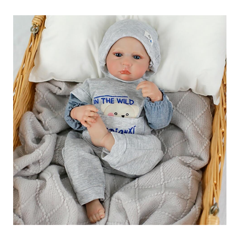 Boneca Bebê Reborn Laura Baby Oliver